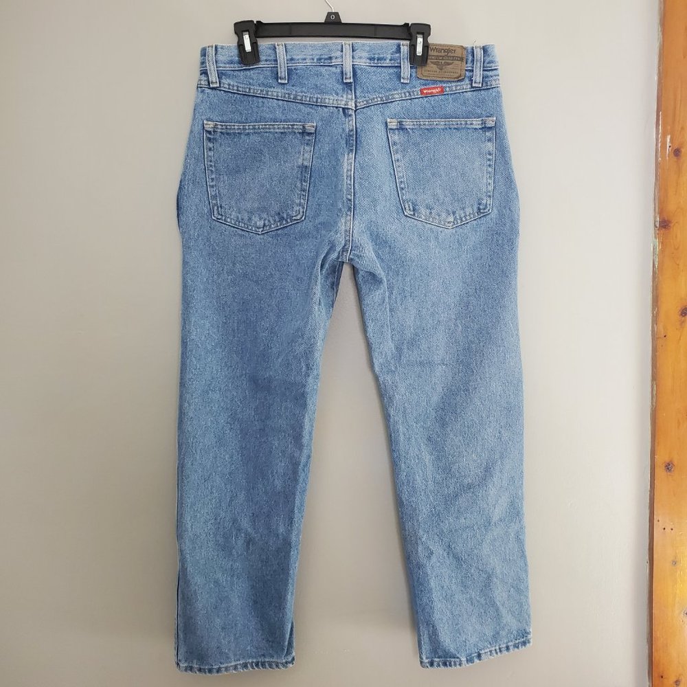 Wrangler Light Wash Straight Men's Jeans 34x29 965T1SL